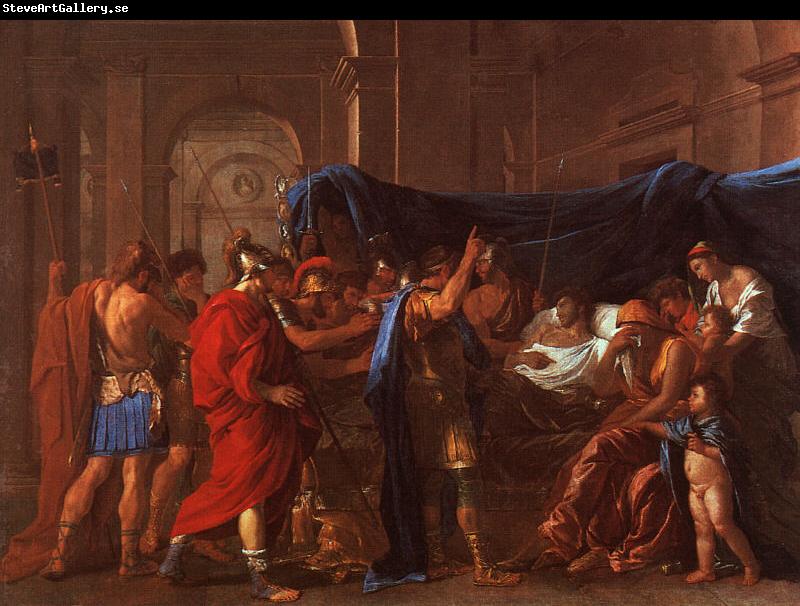 Nicolas Poussin The Death of Germanicus